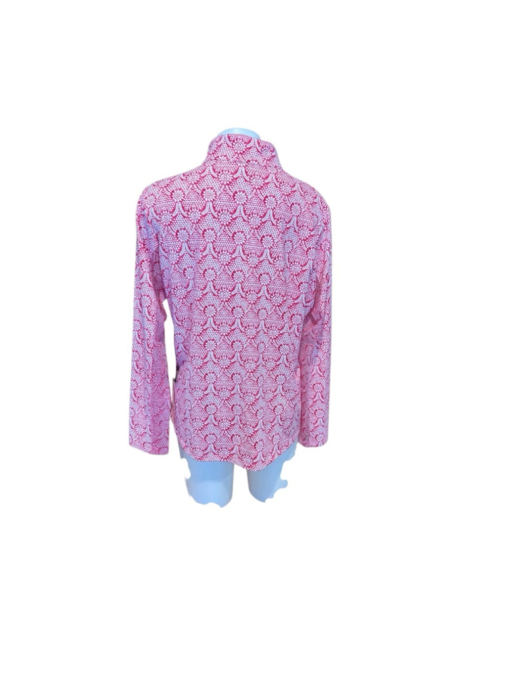 Women's IBKUL Long Sleeve Top Size XS Pink - Picture 3 of 4